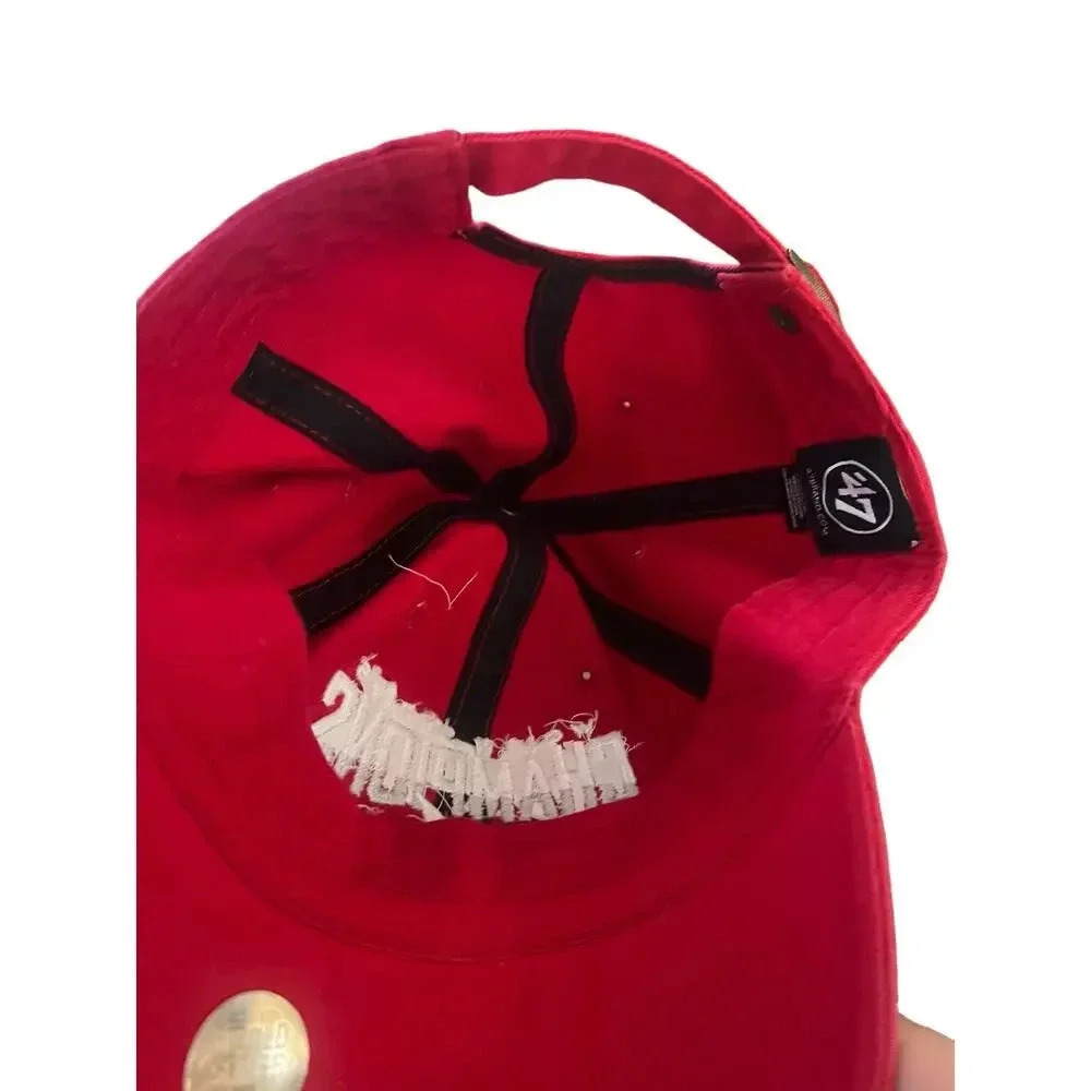 Atlanta Braves - World Series Champions Red Clean Up Hat - 47 Brand - Picture 4 of 5